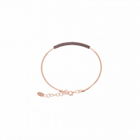 Bracciale Pesavento in argento e polvere di diamanti | De Wrachien  Gioielli