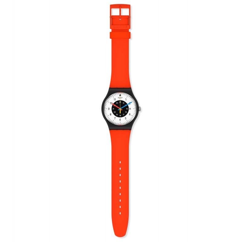 Orologio Swatch ROUGE & NOIR SO32B401-STD | De Wrachien Gioielli