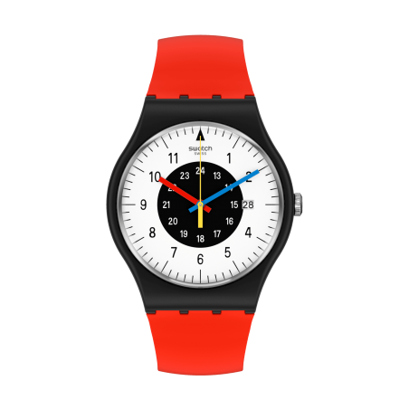 Orologio Swatch ROUGE & NOIR SO32B401-STD | De Wrachien Gioielli