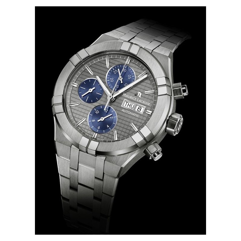 Orologio Maurice Lacroix AIKON AUTOMATIC CHRONOGRAPH AI6038-TT032-330-1 | De Wrachien Gioielli