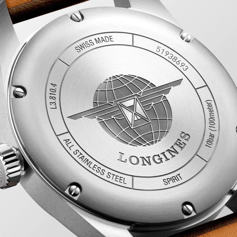 Orologio Longines SPIRIT L38104530| De Wrachien Gioielli