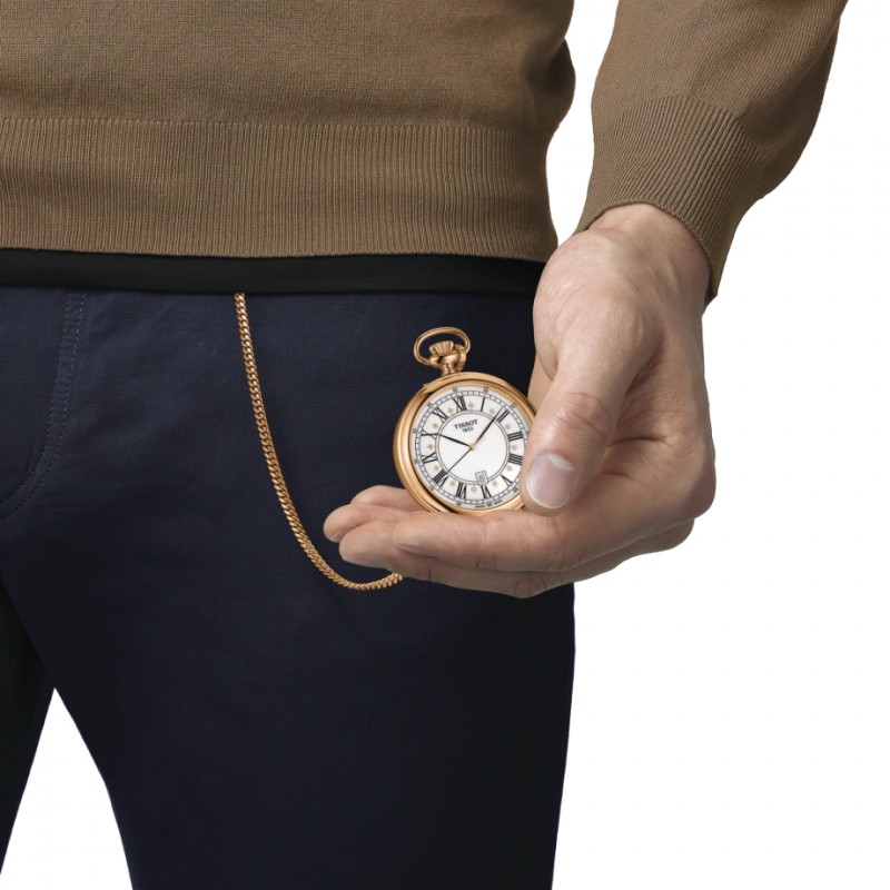 Orologio da tasca Tissot T-POCKET T8664109901301 | De Wrachien Gioielli