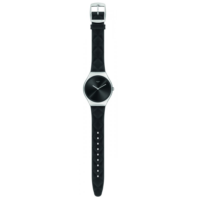Orologio Swatch BLACK QUILTED SYXS136 | De Wrachien Gioielli