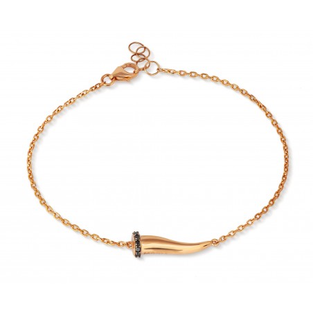 Bracciale in oro Mano J LUCKY HORN CHBRRG7BBRK9KT | De Wrachien Gioielli