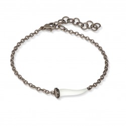 Bracciale Mano J LUCKY HORN CHBRT5BBRKSMBIANCO | De Wrachien Gioielli