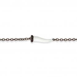 Bracciale Mano J LUCKY HORN CHBRT5BBRKSMBIANCO | De Wrachien Gioielli