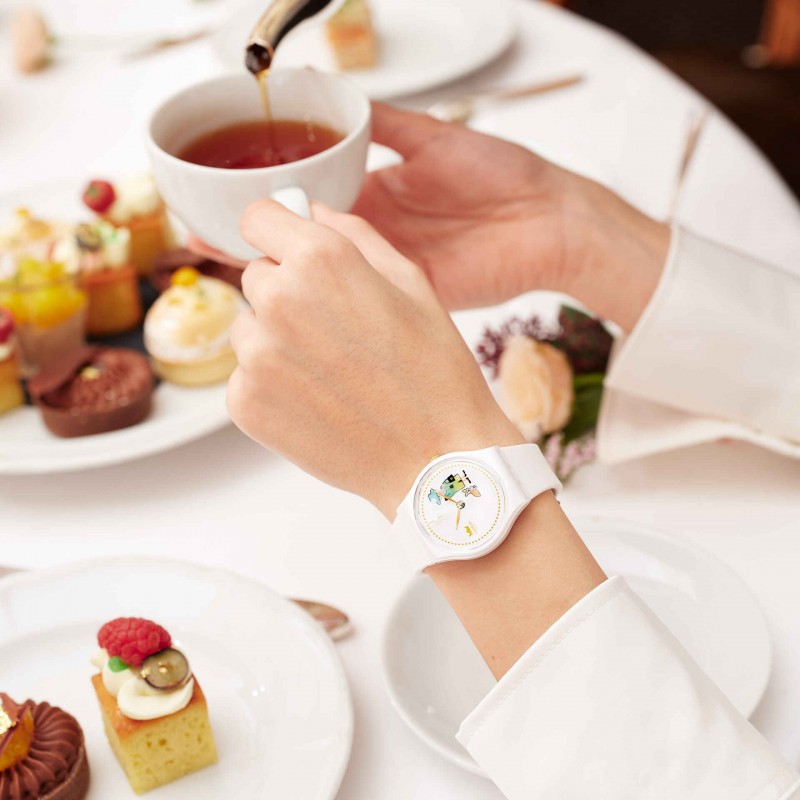 Orologio Swatch  HOW MAJESTIC GZ711 | Queen's Elizabeth II Platinum Jubilee Special | De Wrachien Gioielli