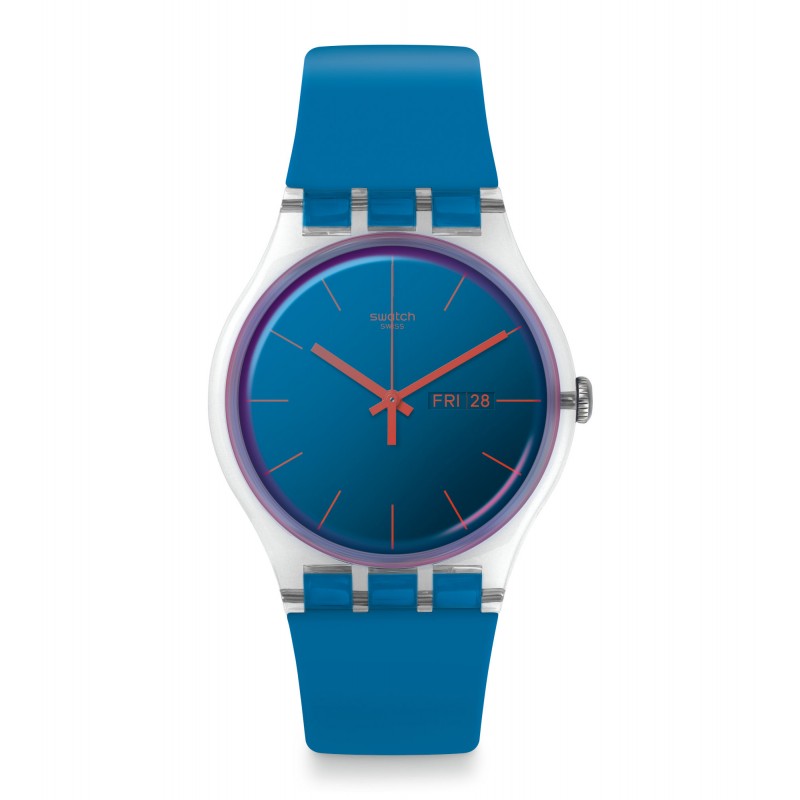 Orologio Swatch New Gent POLABLUE SO29K702 | De Wrachien Gioielli
