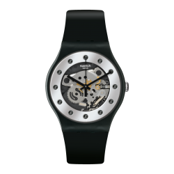 Orologio Swatch New Gent SILVER GLAM AGAIN SO29B109 | De Wrachien Gioielli