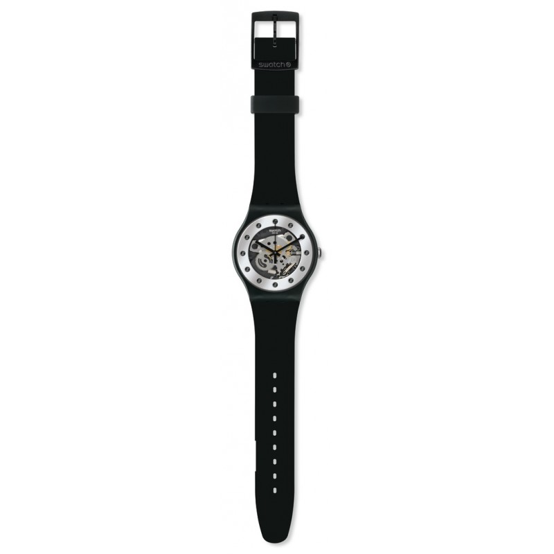 Orologio Swatch New Gent SILVER GLAM AGAIN SO29B109 | De Wrachien Gioielli