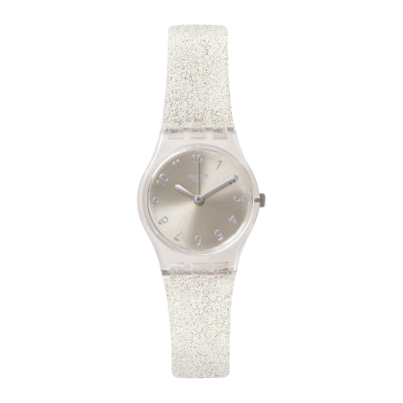Orologio Swatch Original Lady SILVER GLISTAR TOO LK343E | De Wrachien Gioielli