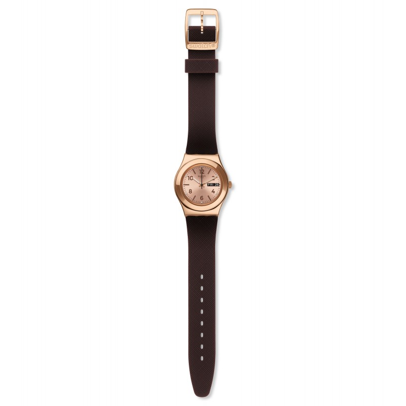 Orologio Swatch Irony Medio BROWNEE YLG701| De Wrachien Gioielli