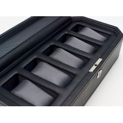 Wolf Scatola Porta Orologi a 5 scomparti | De Wrachien Gioielli