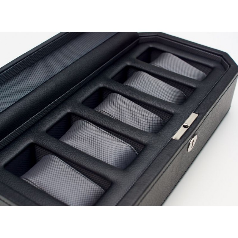 Wolf Scatola Porta Orologi a 5 scomparti | De Wrachien Gioielli