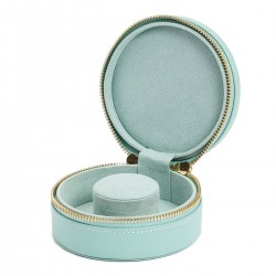 Portagioie SOPHIA MINI ROUND ZIP CASE JADE | DeWrachien Gioielli