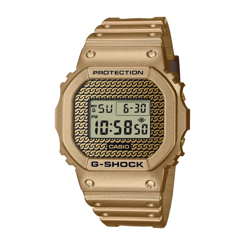 G-SHOCK DWE-5600 GOLD CHAIN LIMITED