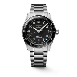Orologio Longines SPIRIT ZULU TIME L38124536 | De Wrachien Gioielli