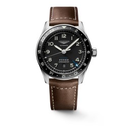 Orologio LONGINES SPIRIT ZULU TIME L38124532| De Wrachien Gioielli