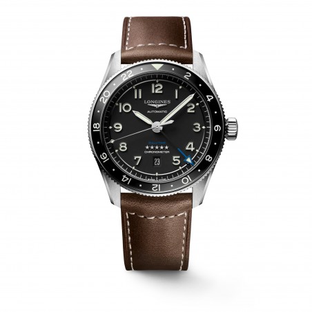 Orologio LONGINES SPIRIT ZULU TIME L38124532| De Wrachien Gioielli