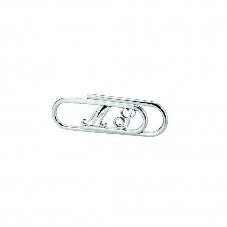 FERMASOLDI CON INIZIALI IN ARGENTO