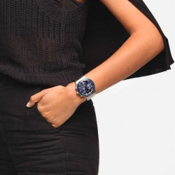 Orologio Swatch New Irony Chrono COBALT LAGOON AGAIN YVS496G | De Wrachien Gioielli