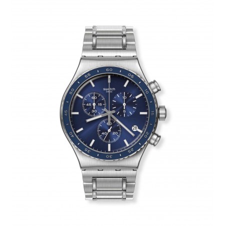 Orologio Swatch New Irony Chrono COBALT LAGOON AGAIN YVS496G | De Wrachien Gioielli