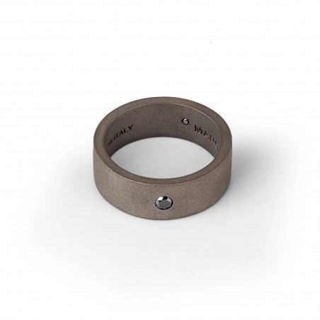 Anello in Titanio MANOJ SOLANTBFA | De Wrachien Gioielli