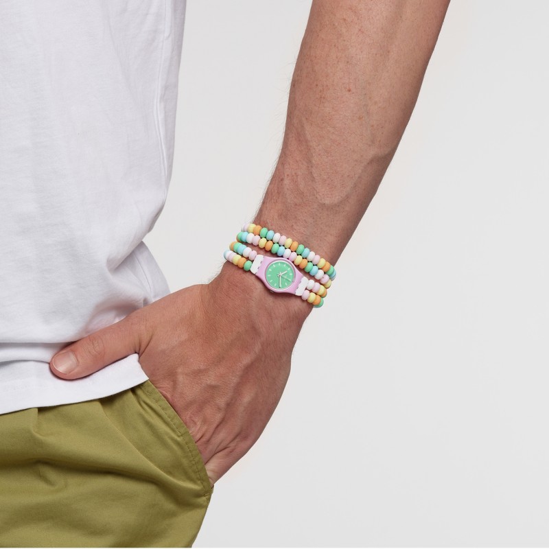 Orologio Swatch Original Lady CARAMELLISSIMA LP135A | De Wrachien Gioielli