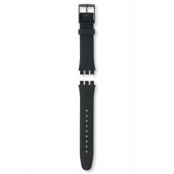 Cinturino Originale Swatch NEW GENT BLACK BIOSOURCED ASO29B000 | De Wrachien Gioielli