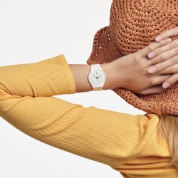 Orologio Swatch Original Gent WHITE BISHOP AGAIN SO28W106-S14 | De Wrachien Gioielli