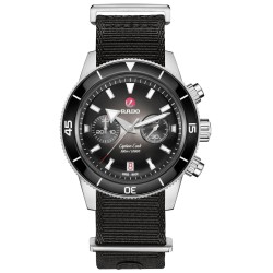 CAPTAIN COOK AUTOMATIC CHRONOGRAPH NERO