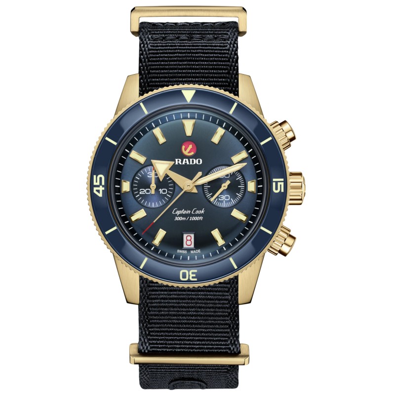 CAPTAIN COOK AUTOMATIC CHRONOGRAPH BRONZO