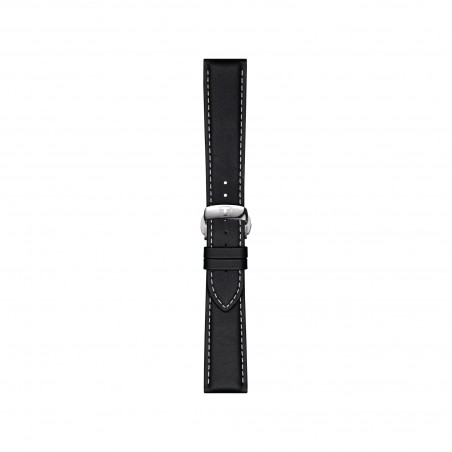 CINTURINO PELLE NERA ANSA 21