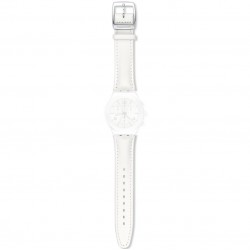 Cinturino Originale Swatch BIANCAMENTE AYCS111 | De Wrachien Gioielli