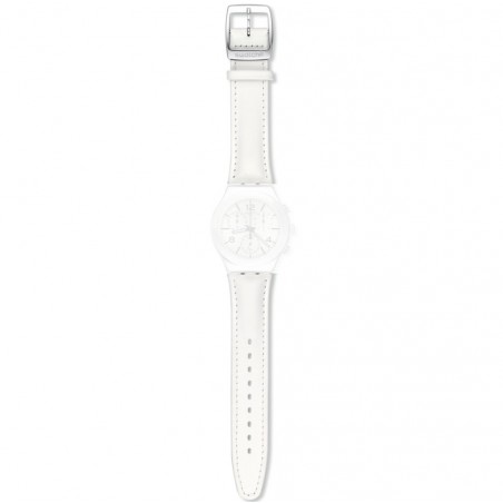 Cinturino Originale Swatch BIANCAMENTE AYCS111 | De Wrachien Gioielli