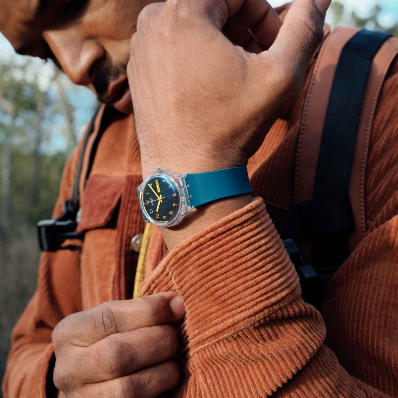 Orologio Swatch BLUE AWAY AGAIN SO28K700|De Wrachien Gioielli